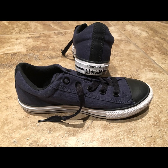 Converse Other - Kids Navy Converse All Star Shoes Size 3